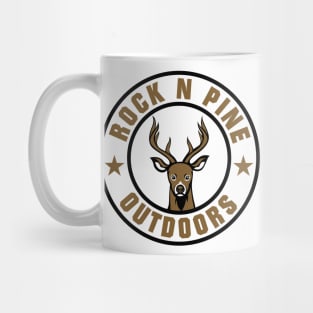 Deer RockNPine Design Mug